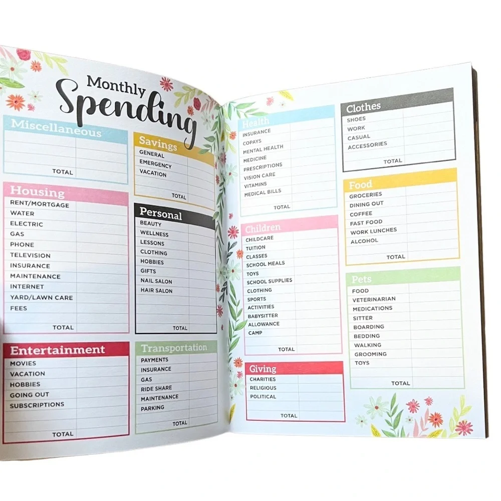 Budget Planner Pen Gear New Organization Write